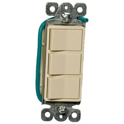 Morris 81970 An attractive Triple Rocker Switch at a good price.