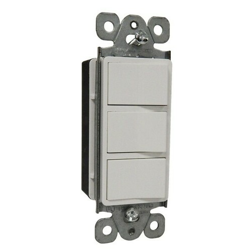 Morris 81971 An attractive Triple Rocker Switch at a good price.