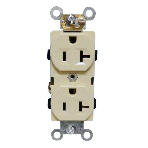 Morris 82130 Industrial Grade Heavy-Duty Duplex Receptacle