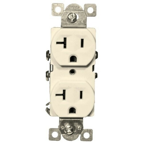 Morris 82151 Commercial-grade 20 Amp Duplex Receptacle - Great Value