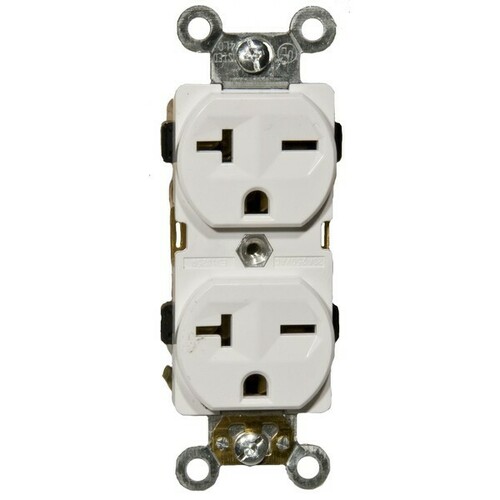 Morris 82196 Industrial Grade Heavy-Duty Duplex Receptacle