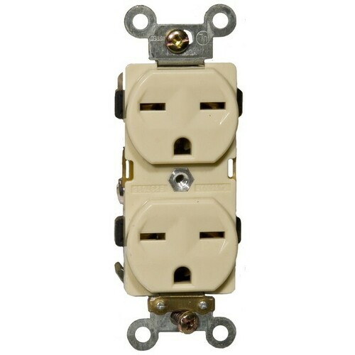 Morris 82200 Industrial Grade Heavy-Duty Duplex Receptacle