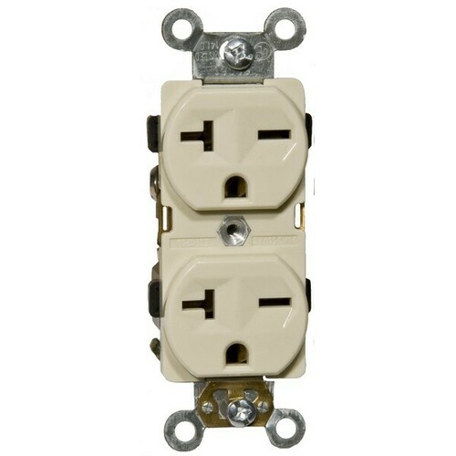 Morris 82205 Heavy-Duty Industrial Grade Duplex Receptacle