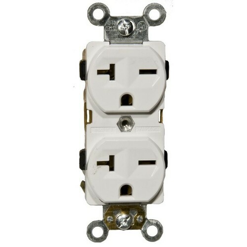 Morris 82206 Heavy-Duty Industrial Grade Duplex Receptacle