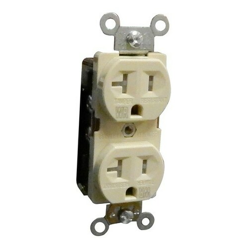 Morris 82505 Tamper-Resistant Weather-Resistant Duplex Receptacle