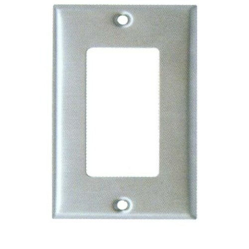 Morris 83110 430 Stainless Steel 1 Gang Decorative/GFCI Wall Plates