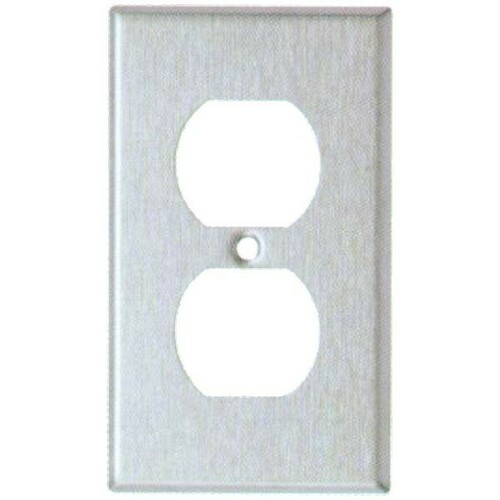 Morris 83210 1 Gang Wall Plate for Duplex Receptacle
