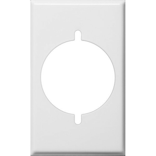 Morris 83482 1 Gang Painted Steel Wall Plate for Range or Dryer