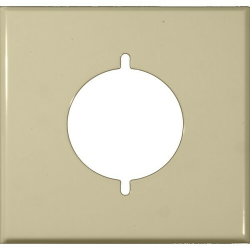 Morris 83488 Long Life Painted Steel Wall Plate for Dryer or Range
