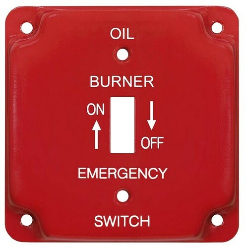 Morris 83492 Durable Raised Metal Switch Plate Cover - Highly Visible