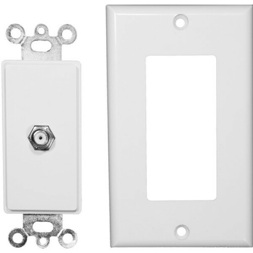 Morris 85116 2 Piece Flame Retardant Coaxial Cable Jack - Durable Design