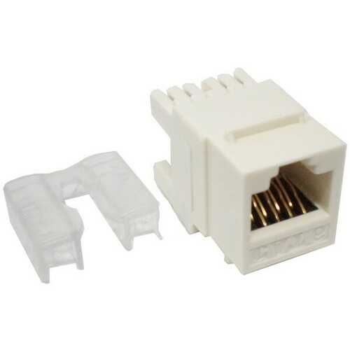 Morris 88031 Color-Coded Cat6 Keystone Jack for Datacommunications