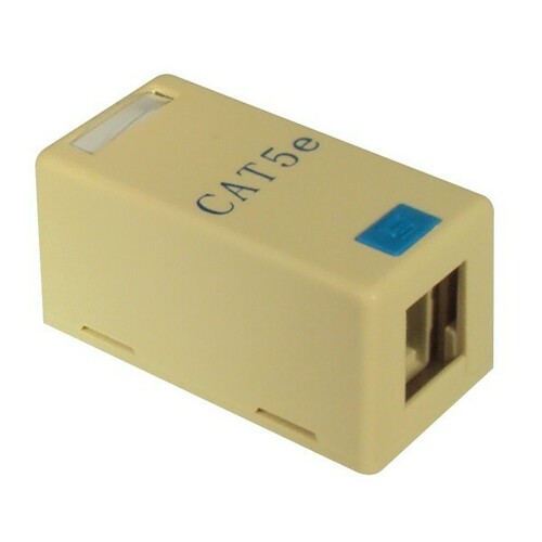 Morris 88252 Two piece plastic Surface Mount Box for Keystone jacks.