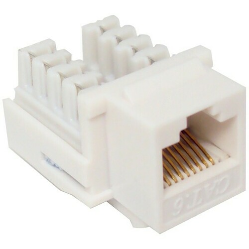 Morris 88421 Color-Coded Cat6 Keystone Jack for Datacommunications