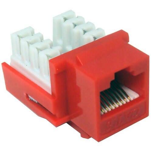 Morris 88423 Color-Coded Cat6 Keystone Jack for Datacommunications