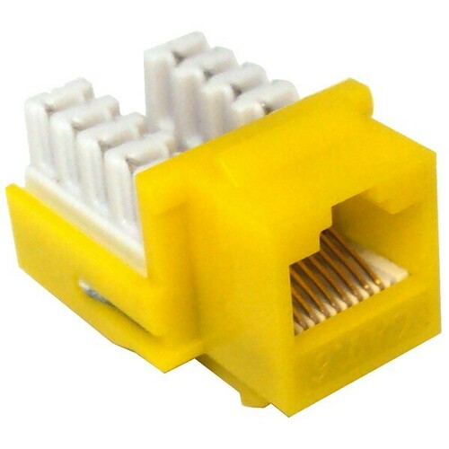 Morris 88424 Color-Coded Cat6 Keystone Jack for Datacommunications