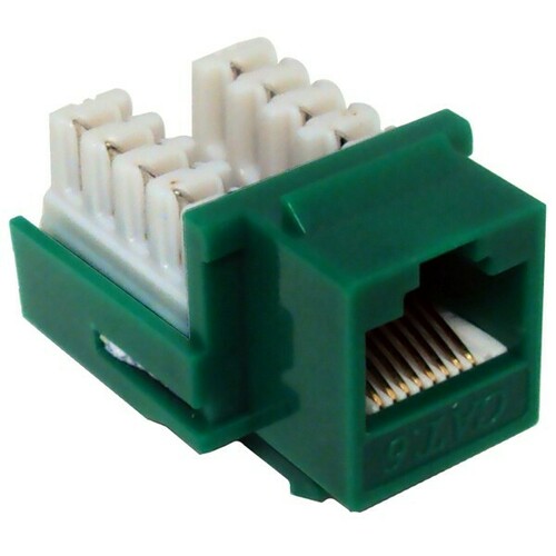 Morris 88426 Color-Coded Cat6 Keystone Jack for Datacommunications