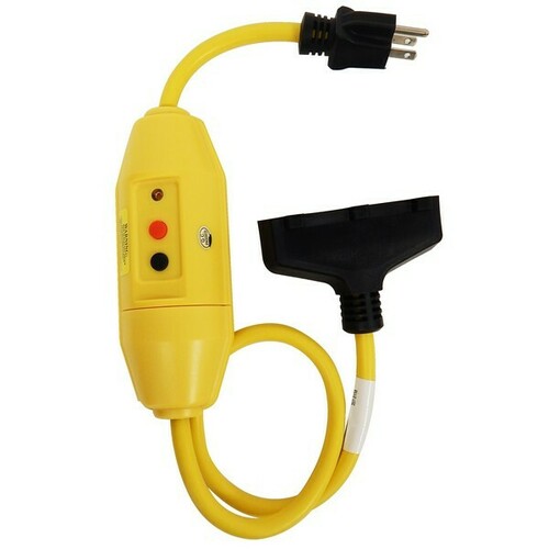 Morris 89006 Portable GFCI In-Line Protector for On-the-Go Safety