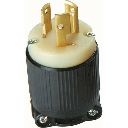 Morris 89731 Twist Lock Plugs Receptacles for Generators Power Applications