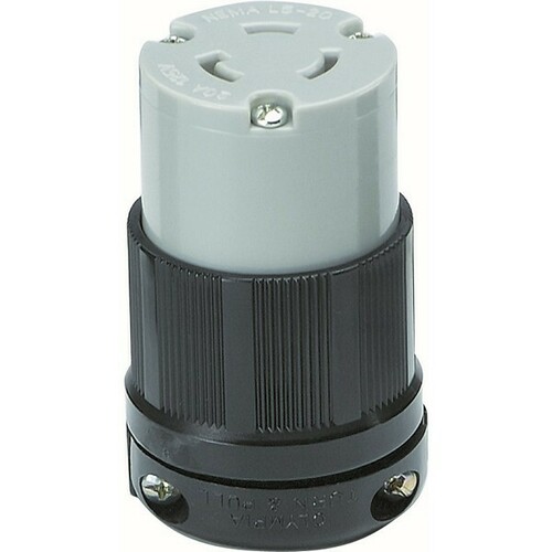 Morris 89734 Twist Lock Plugs Receptacles for Generators and Power Applications