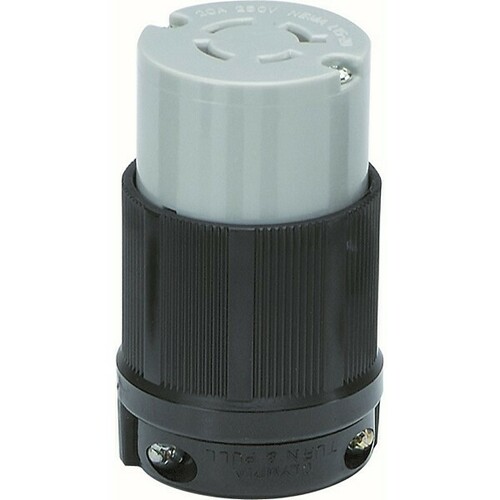 Morris 89757 Twist Lock Plug for Generators and Equipment Power Applications