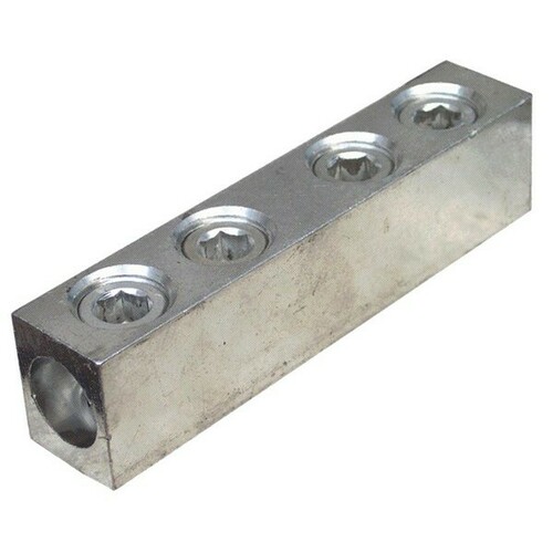 Morris 90624 4 Screw Aluminum Splice for Copper Aluminum Cable