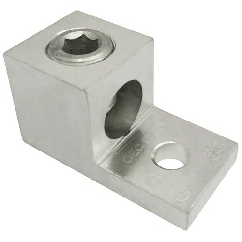 Morris 90726B Dual-Rated Reusable One Hole Aluminum Conductor Lug