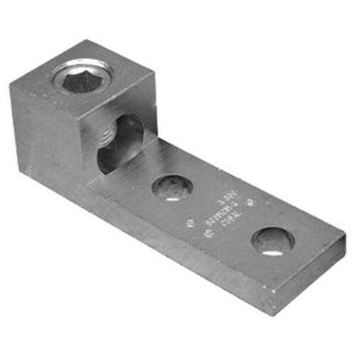 Morris 90734B Corrosion-Resistant Aluminum Two-Hole Mechanical Lug