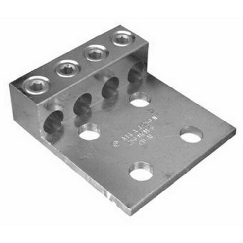 Morris 90880 Four Hole Aluminum Mechanical Connectors for Flexible Installation