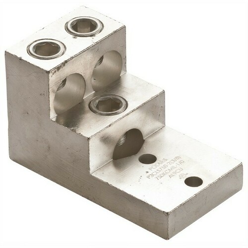 Morris 90918B Aluminum Panelboard Lug for 3 Conductors