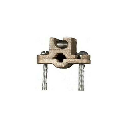 Morris 91652 Top Entry Lay-In Copper Ground Clamp for Direct Burial in Earth or Concrete