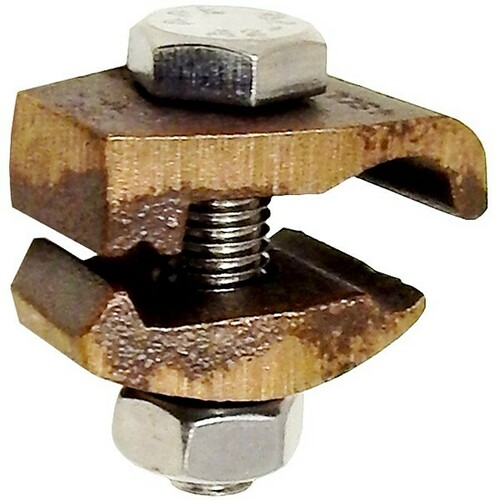 Morris 91715 I Beam Ground Clamp for Isolating Ground Electrode from I Beam