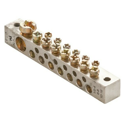 Morris 95209 Multi-Combination Ground/Neutral Bars for Various Wire Configurations