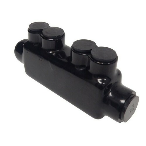 Morris 97028 Black Insulated Splice for Easy, Hassle-Free Installations