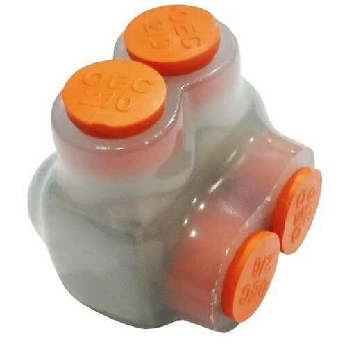 Morris 97331 Clear Multi Conductor Insulated Connector for Accurate Termination