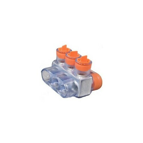 Morris 97394 Clear Multi Conductor Insulated Connector for Accurate Termination