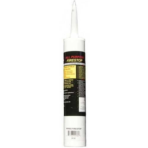 Morris 99982 Silicate Fire Stop Caulk for Commercial Residential Buildings
