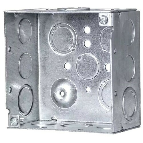 Morris M189W Junction Box for Wiring Connections and Device Housing