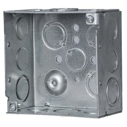 Morris M231W Junction Box for Wiring Connections and Device Housing