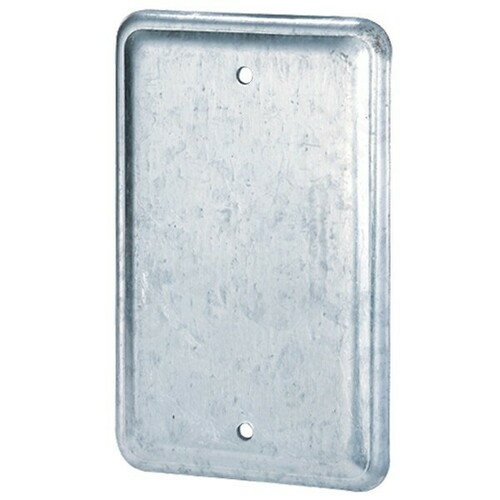 Morris M860CC Steel Junction Box Covers for Wiring Connection Protection