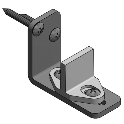NGP SL-WG Wall-Mounted Sliding Door Hardware Guide