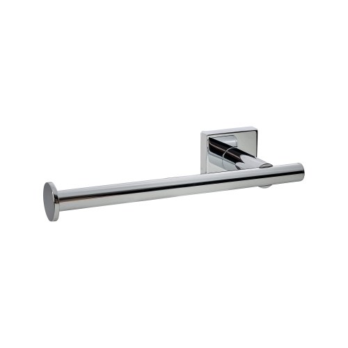 Pamex BC14BL-45 Straight Post Paper Holder, Matte Black