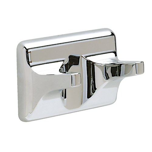Pamex BC2CP-22 Double Robe Hook, Polished Chrome