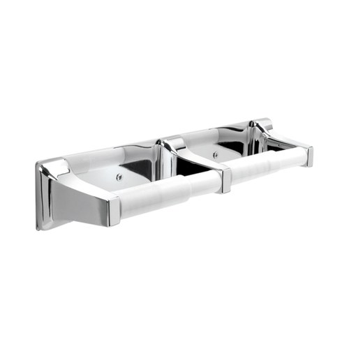 Pamex BC3CP-41D Surface Mount Twin Paper Holder, Polished Chrome