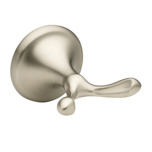 Pamex BC4BL-22 Double Robe Hook, Matte Black