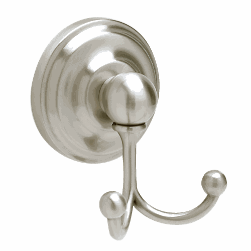 Pamex BC7CP-22 Double Robe Hook, Polished Chrome