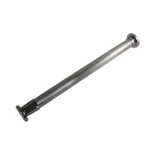 Pamex BSRCP521 Pamex 5' Shower Rod Adjustable Flange Set, Bright Chrome Finish