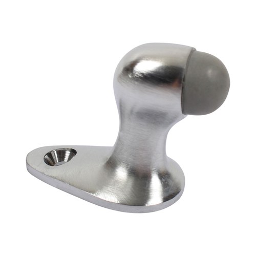 Pamex DD02-73BL Goose Neck Floor Stop, Matte Black