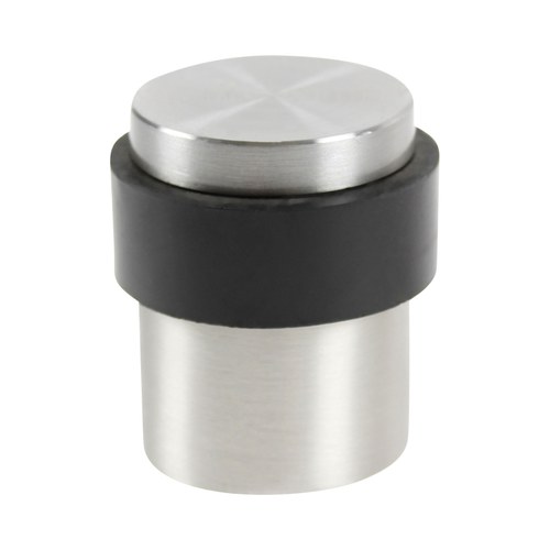 Pamex DD02-75BL Cylindrical Floor Stop, Matte Black