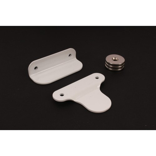 Pamex DD05-23WH Mag Katch Top and Bottom Set, White